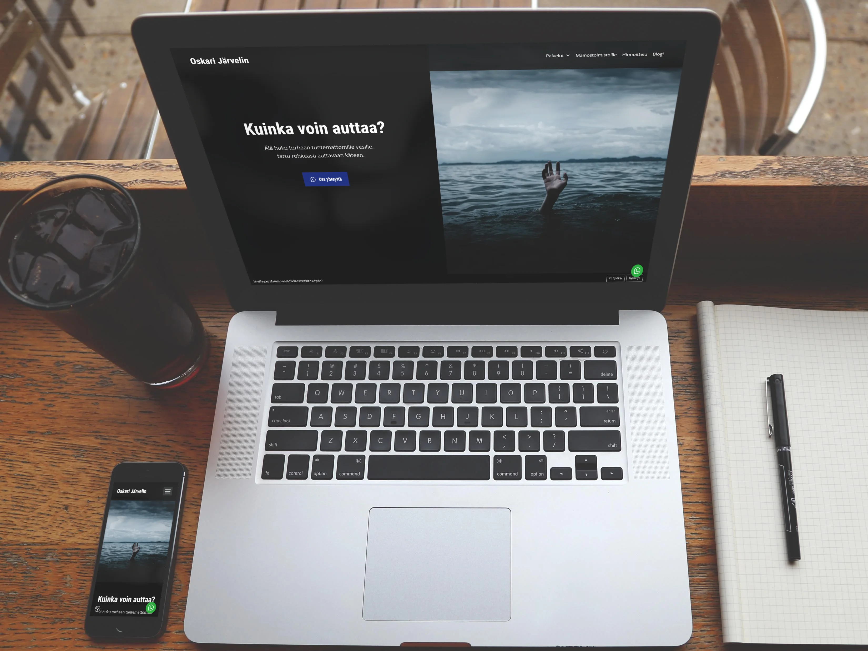 Uudet verkkosivuni ovat jälleen WordPress-sivut