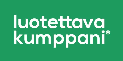 Tmi Oskari Järvelin on Luotettava Kumppani. Luotettava Kumppani logo